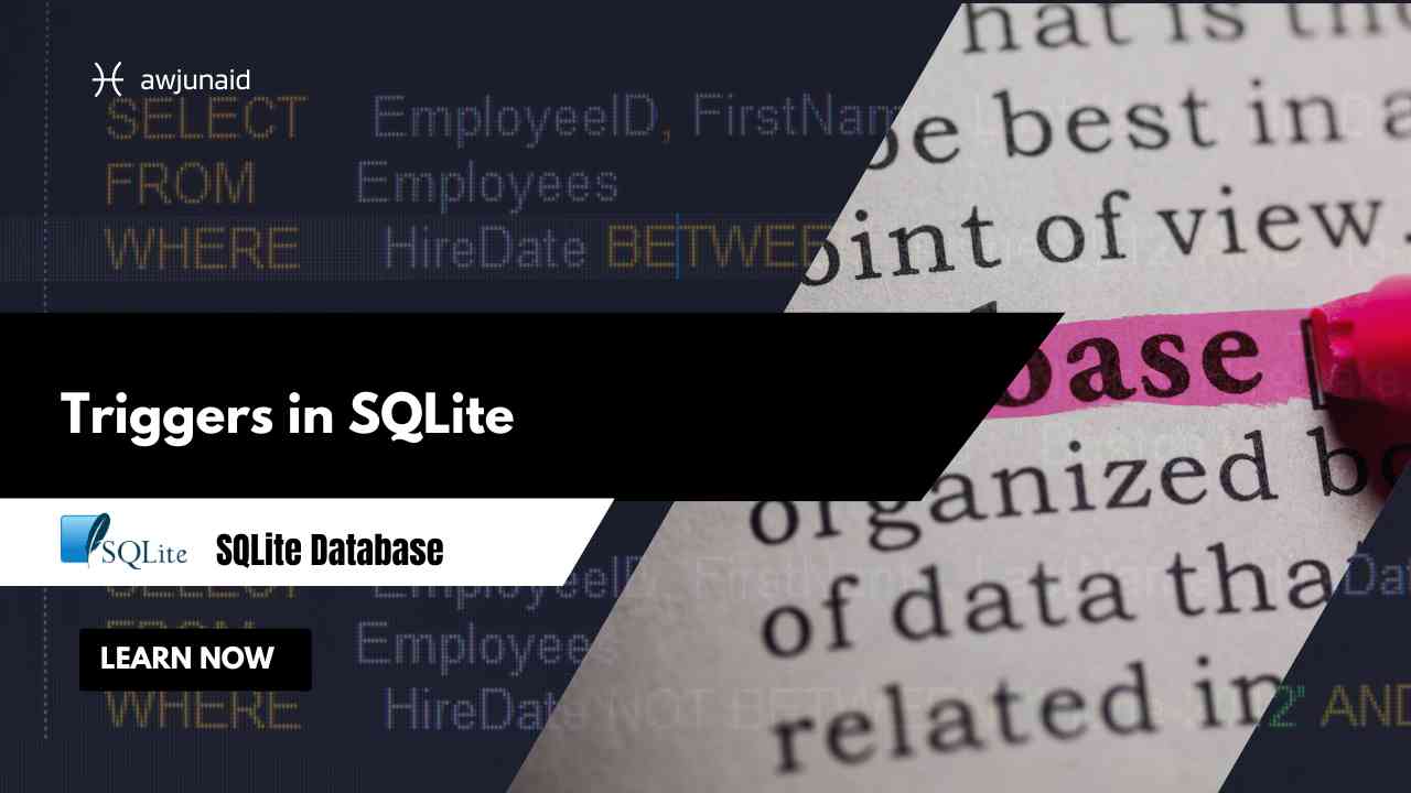 Triggers in SQLite | Abdul Wahab Junaid